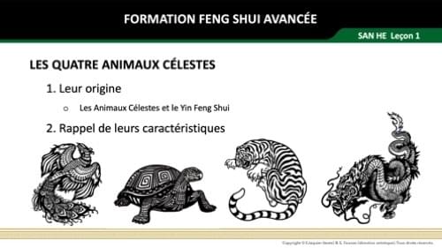 feng shui animaux célestes